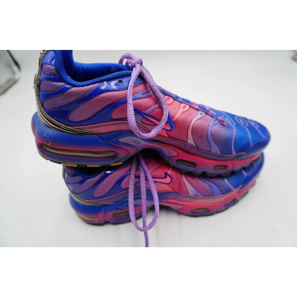 Nike Air Max Plus GS ‘Sunset Pulse’ Cotton Candy Fade Blue Pink CT0962-400 Sz 7y